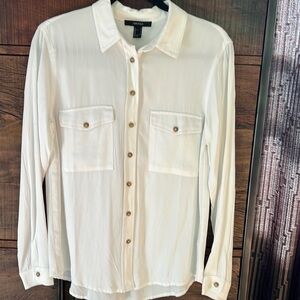 White button down shirt